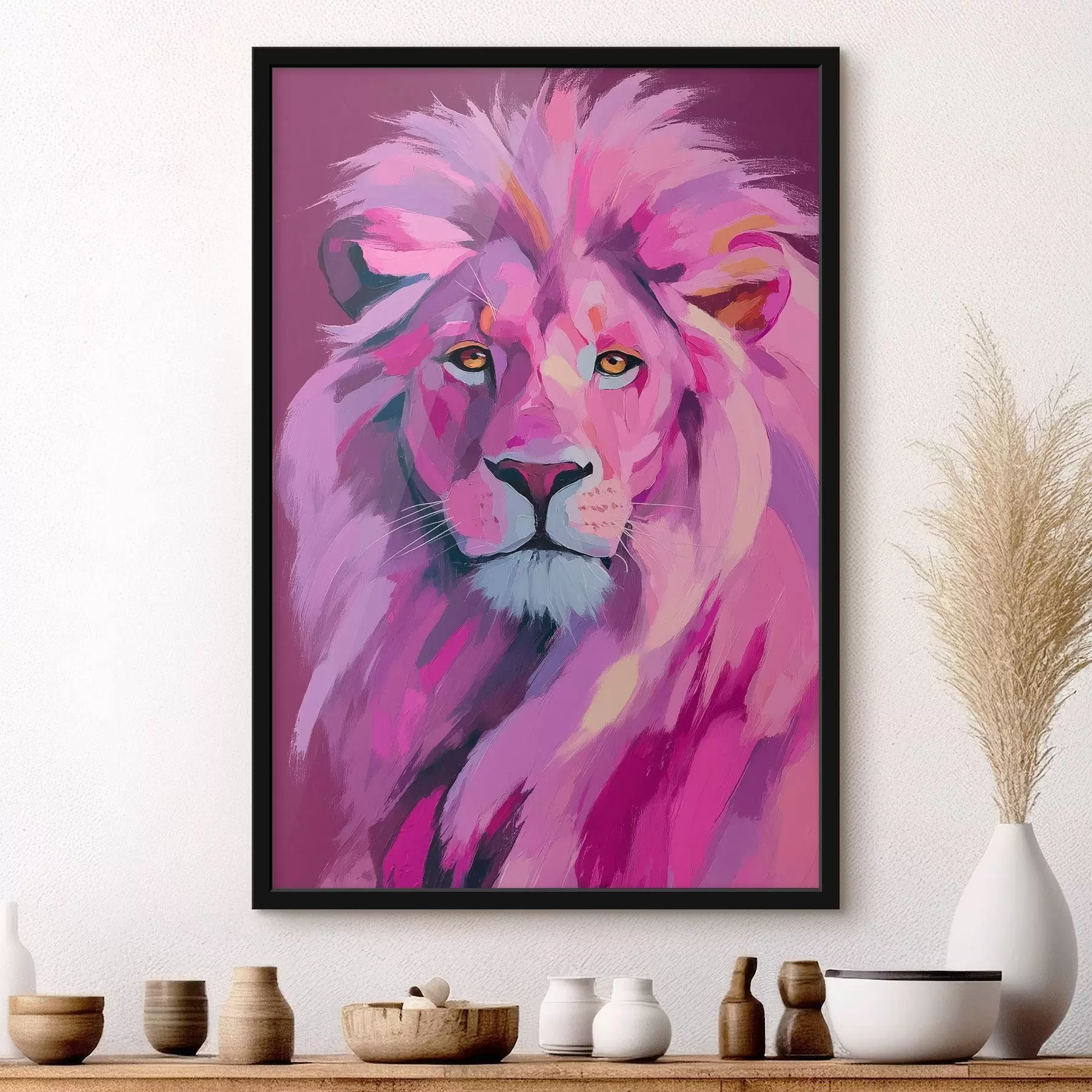 Fototapet Lion f46243