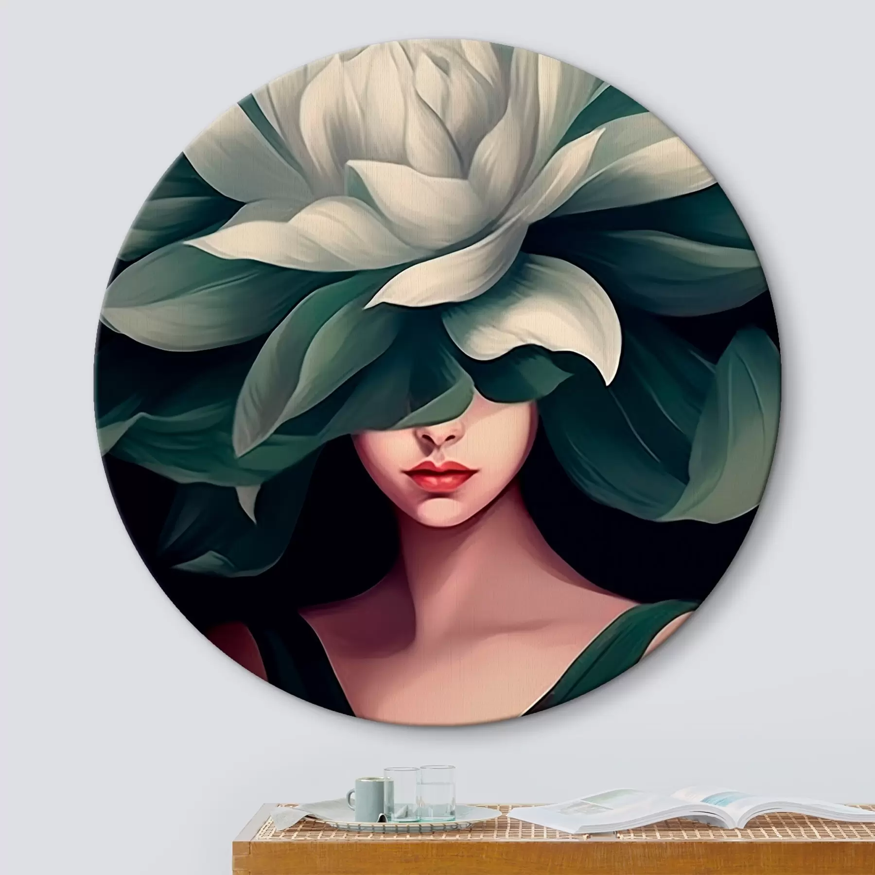 Obraz Dívka s květinou Č. r46207