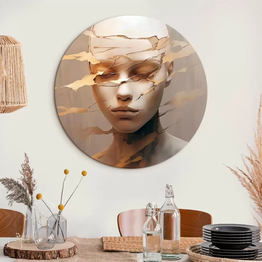 Obraz Zlomená tvář Č. r46225