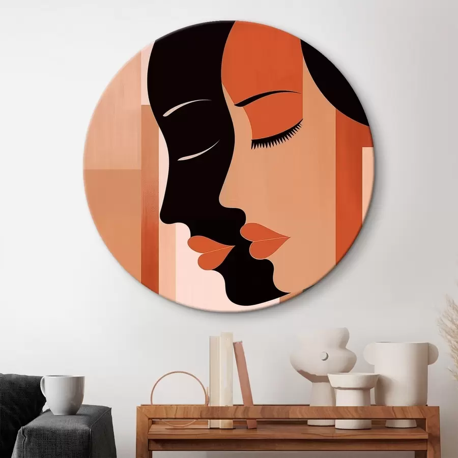 Obraz Abstraktní tváře Č. r46241