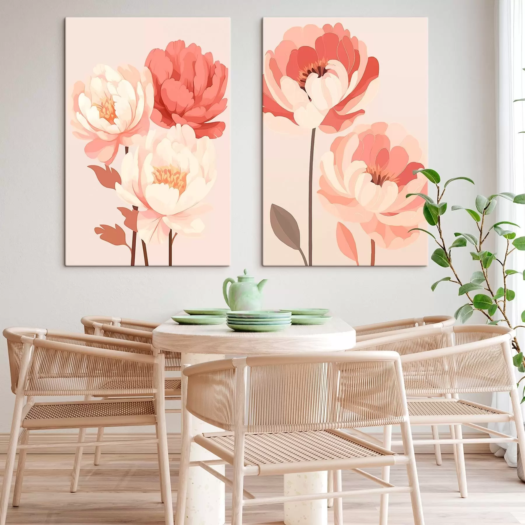 Obraz Pivoňky Č. m00850