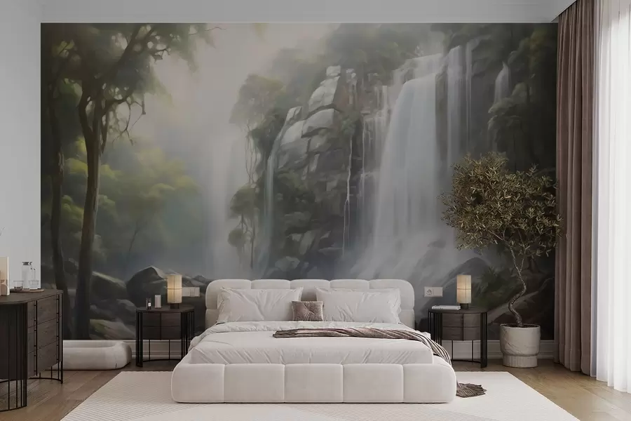 Fototapet Vodopád w04721