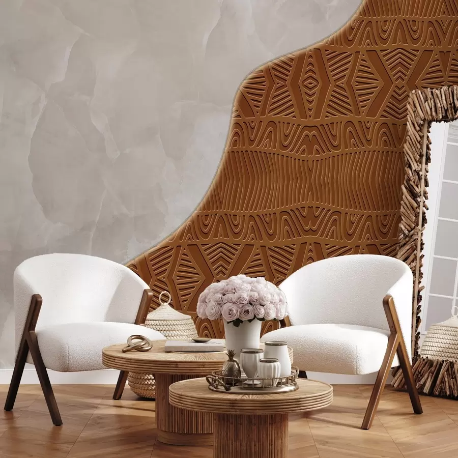 Fototapet Ozdoba a beton w04664