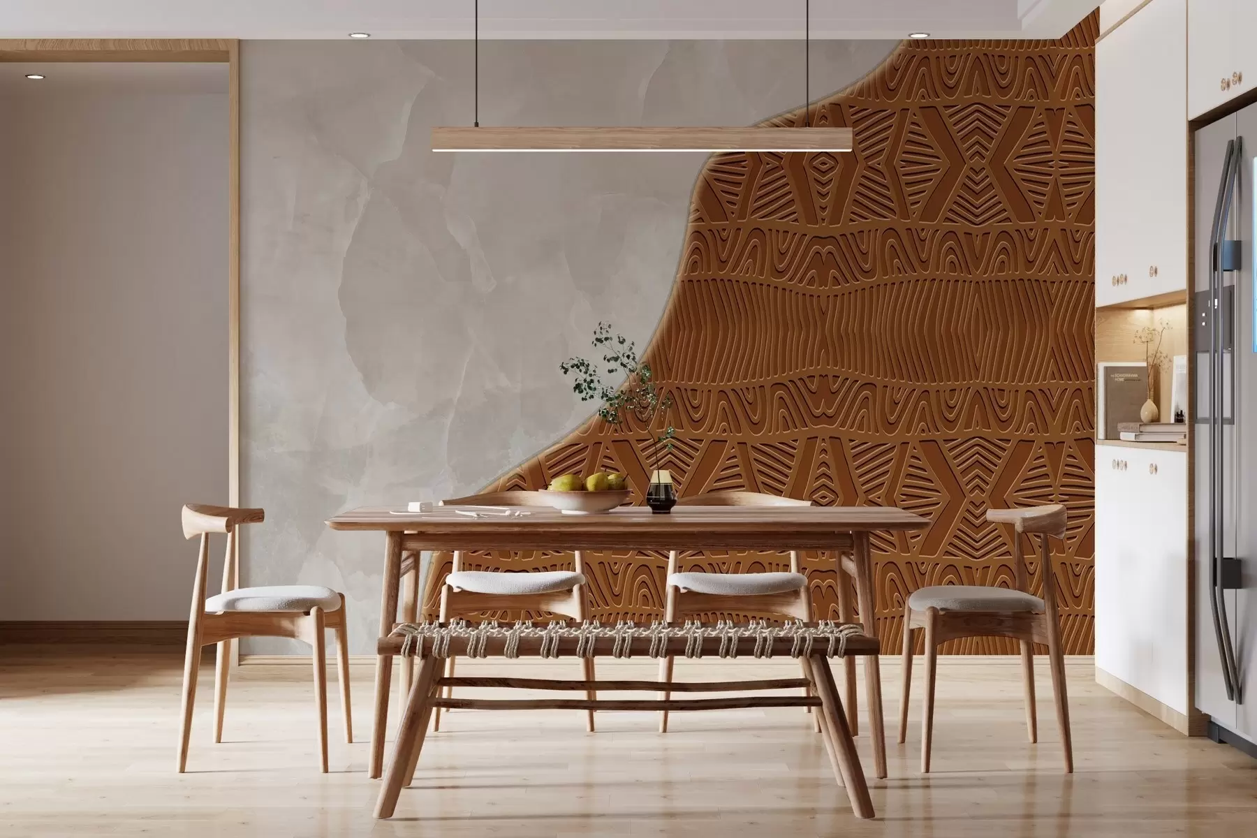 Fototapet Ozdoba a beton w04664