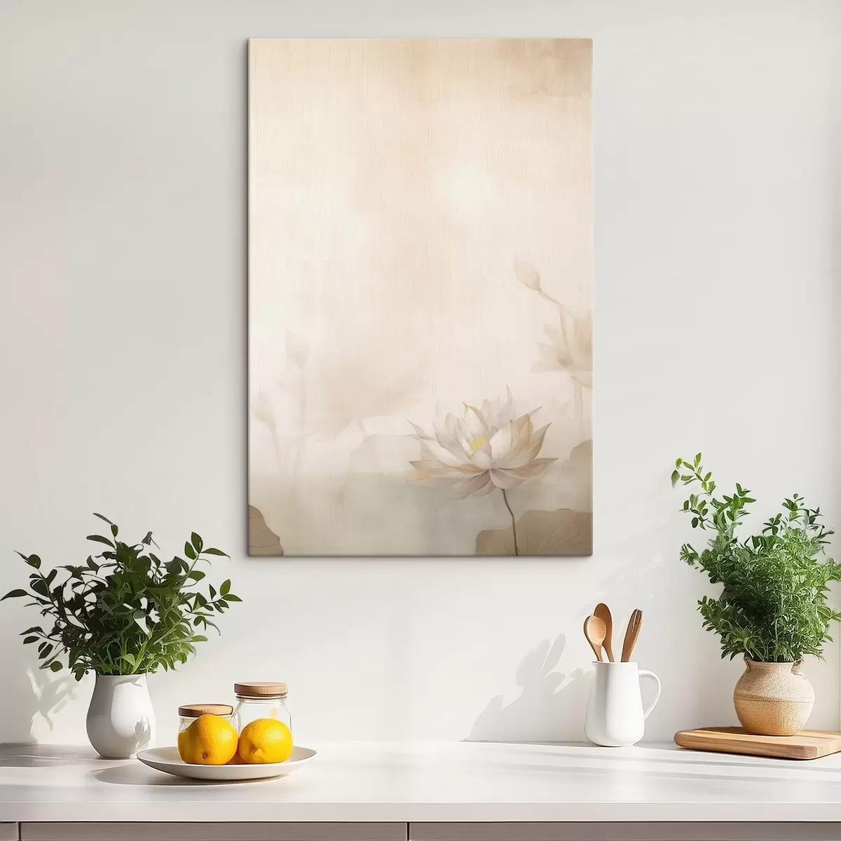 Obraz Lotosový květ na světlém pozadí Č. s46070