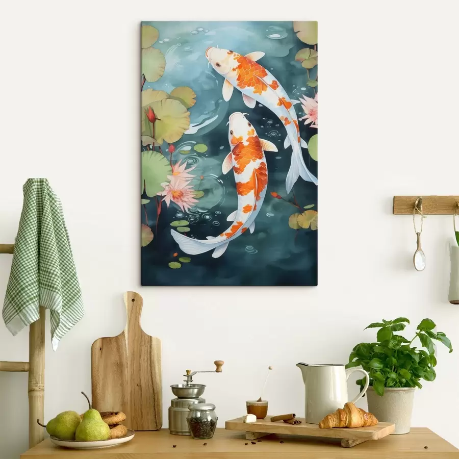 Obraz Ryby v rybníku Č. s46087