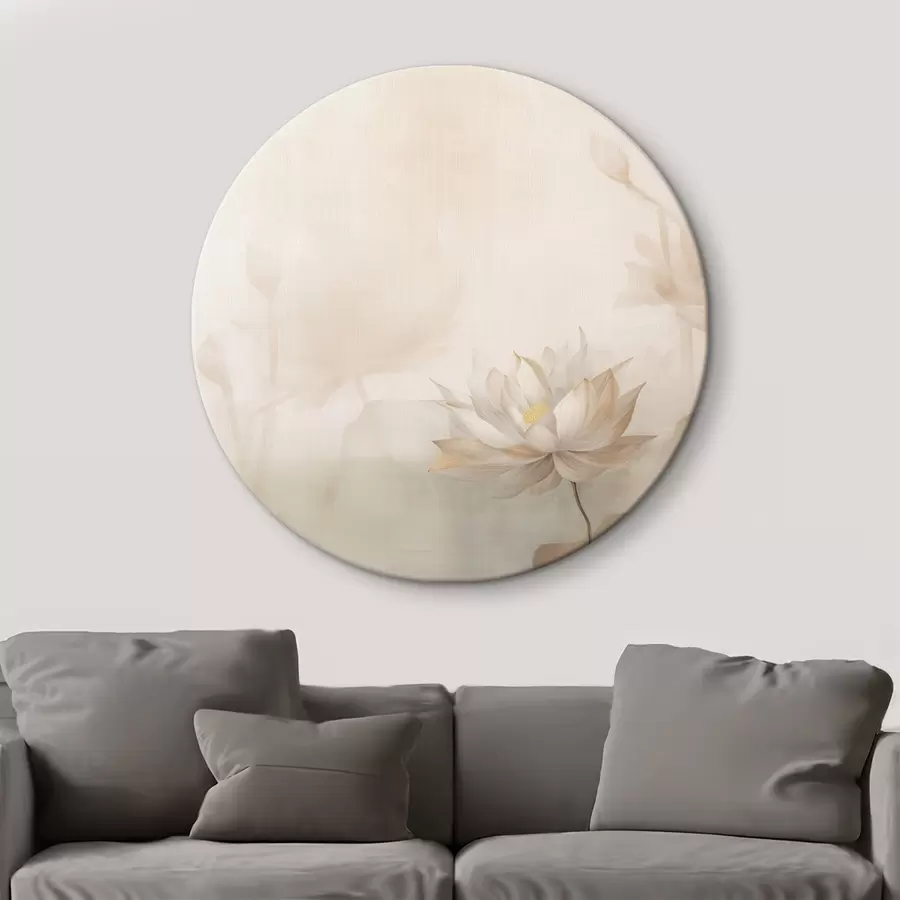 Obraz Lotosový květ na světlém pozadí Č. r46070