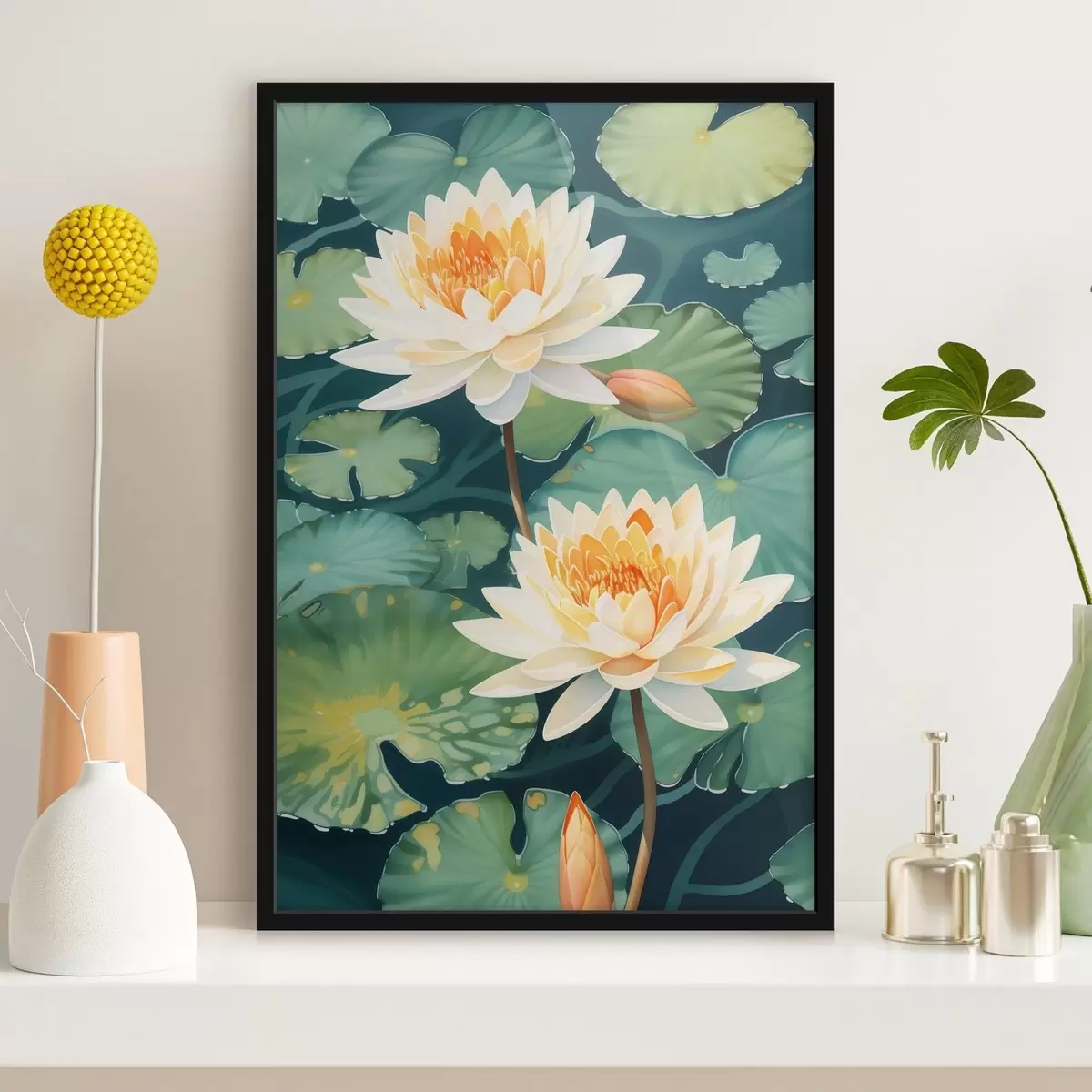 Poster Velký lotos f46088