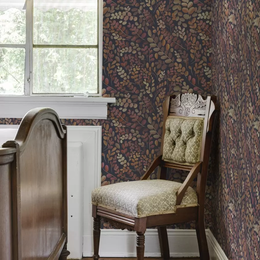 Fototapet Podzimní listí v teplých oranžovo-růžových tónech a00799v2