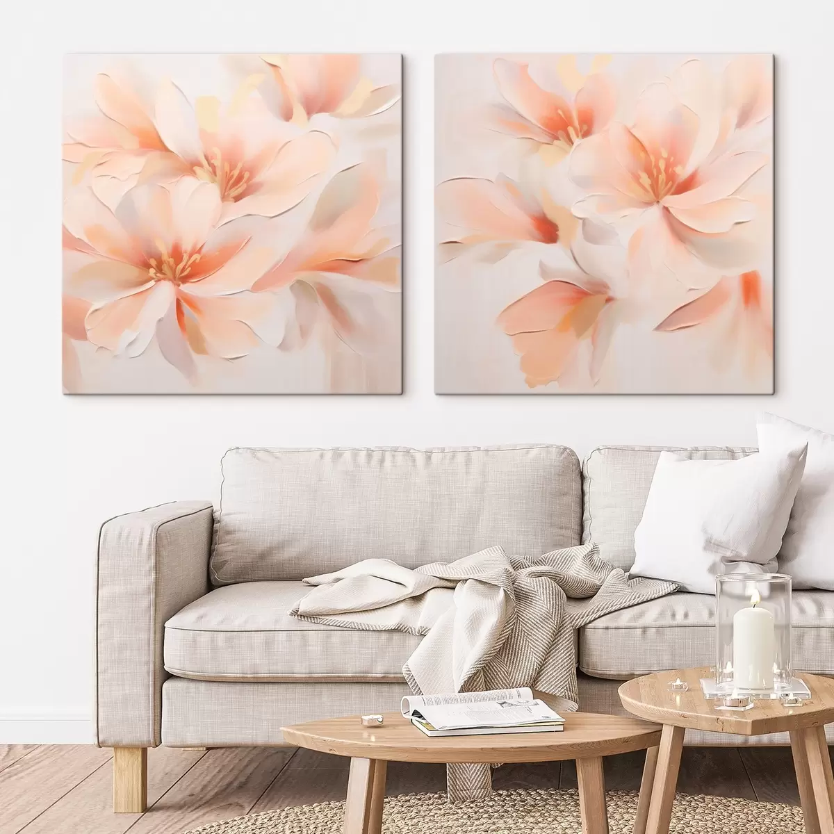 Obraz Abstraktní jemné květiny Č. m00789