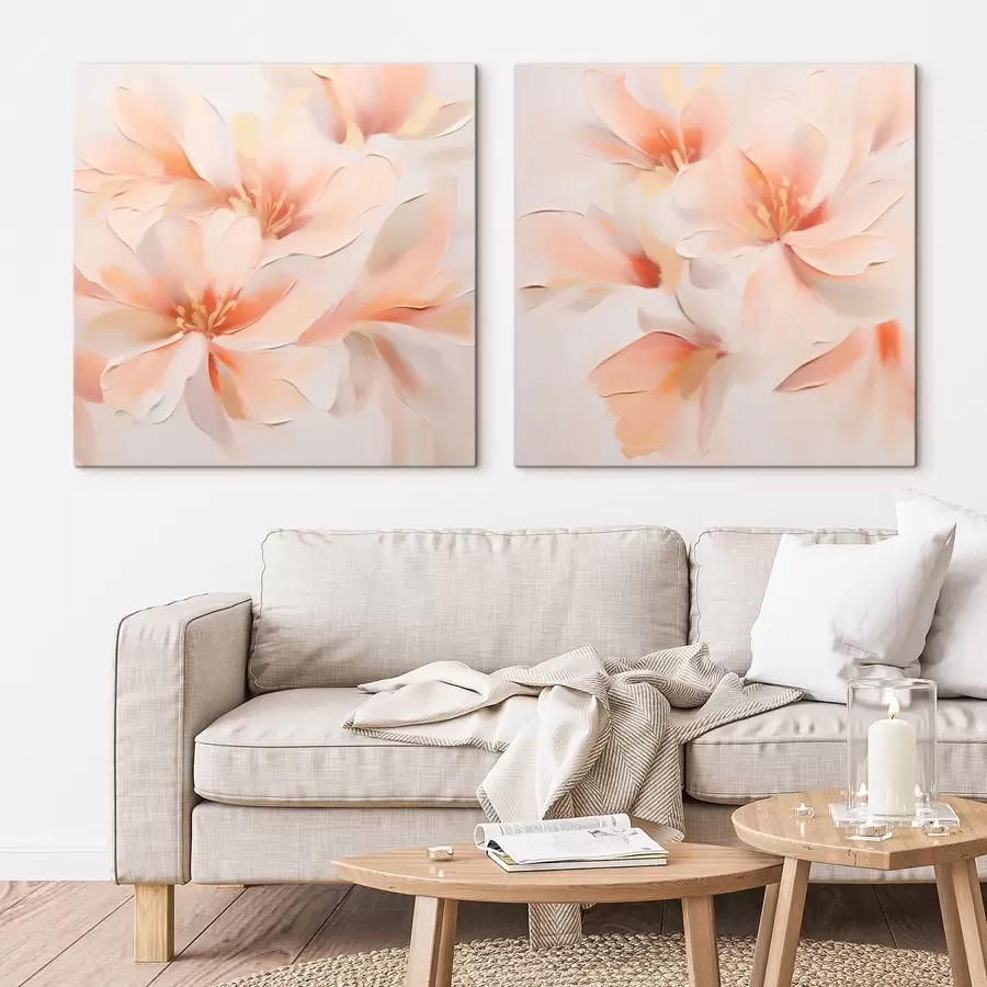 Obraz Abstraktní jemné květiny Č. m00789