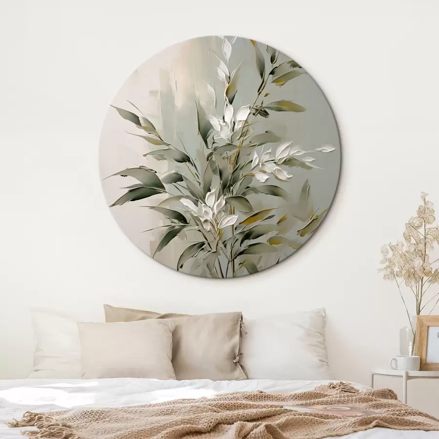 Obraz Abstraktní větev s listy Č. r46135