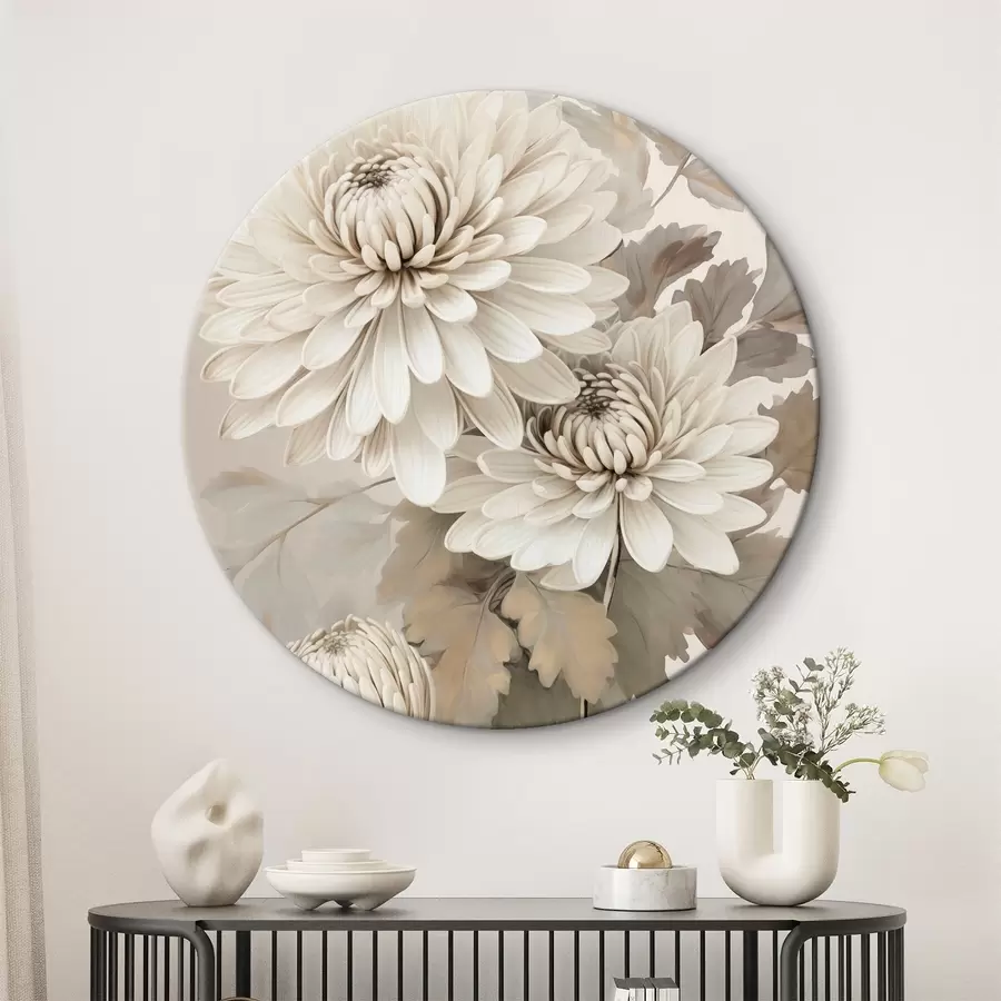 Obraz Abstraktní chryzantémy Č. r46261