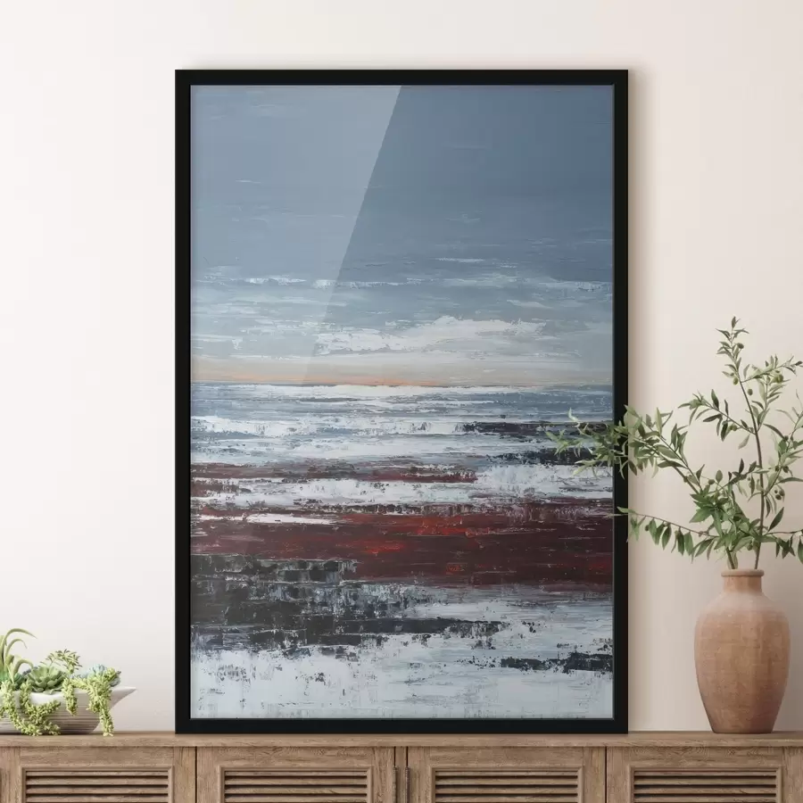 Fototapet Abstraktní mořská krajina f46014