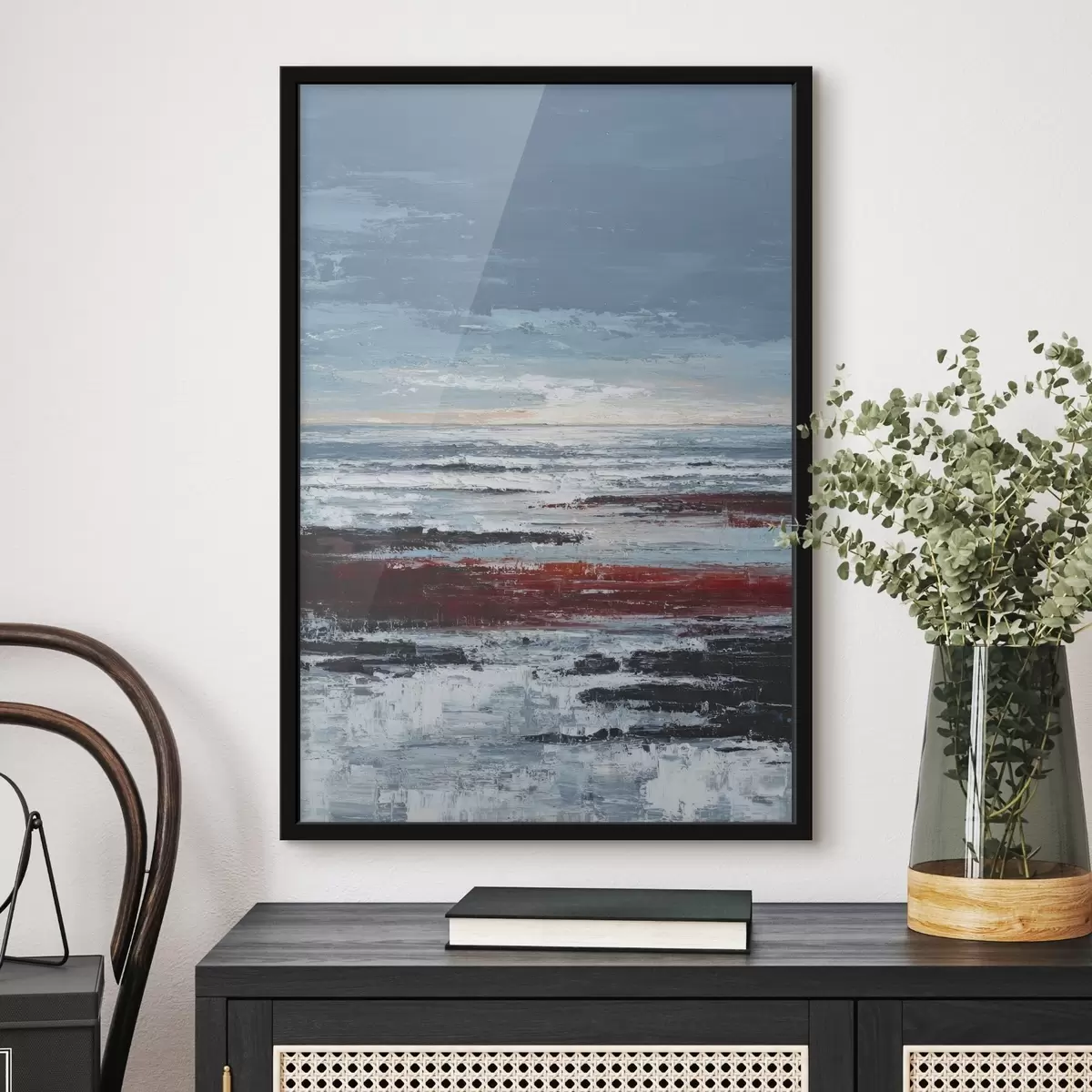 Poster Abstraktní horizont f46131