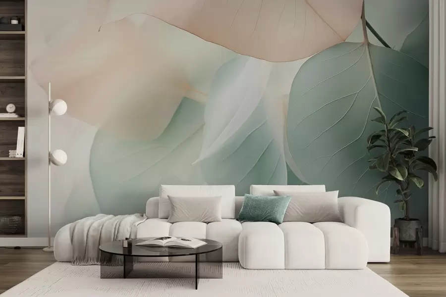 Fototapet Abstraktní listy w04726