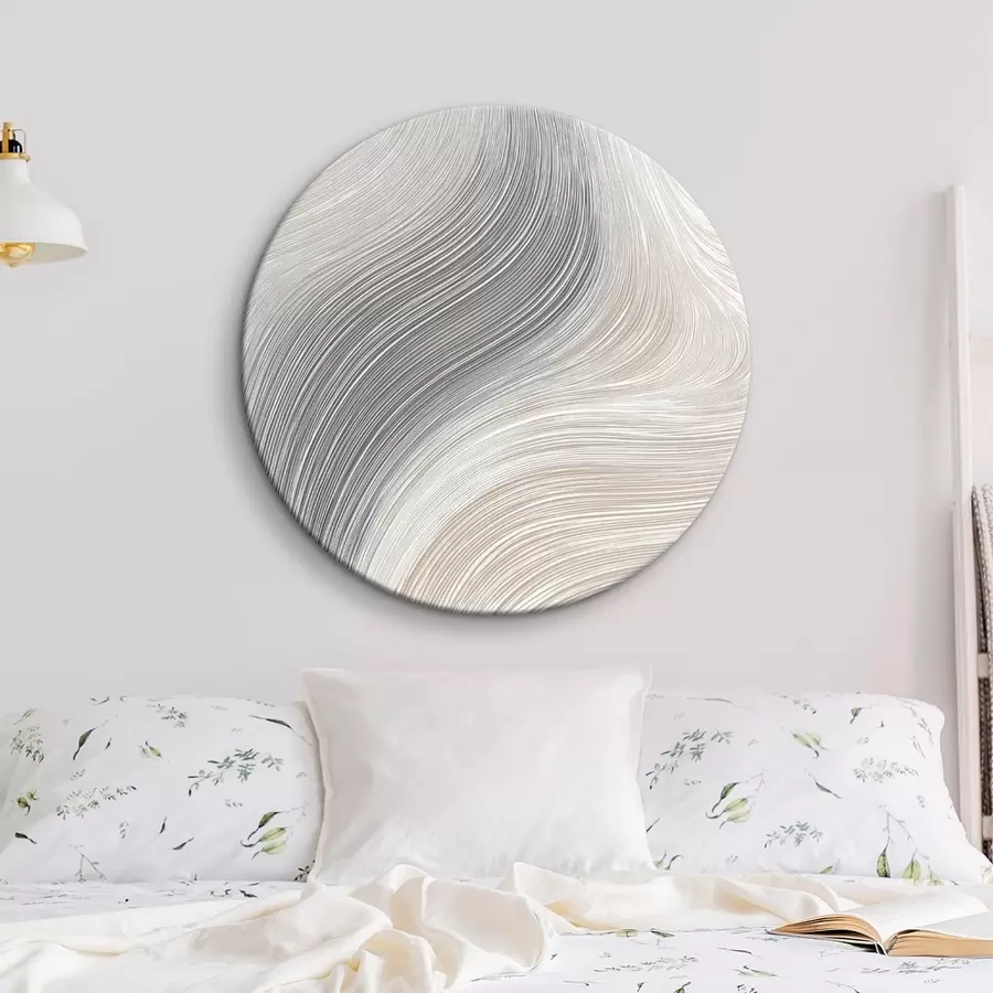 Obraz Abstraktní hladké linie v neutrálních odstínech Č. r46154