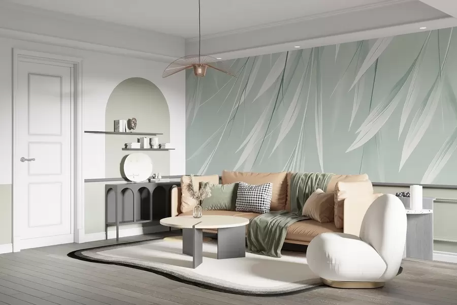 Fototapet Visící tenké listy w04703v1