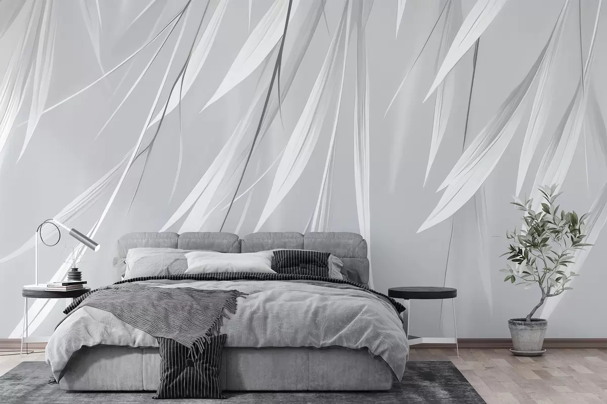 Fototapet Visící tenké listy w04703v3