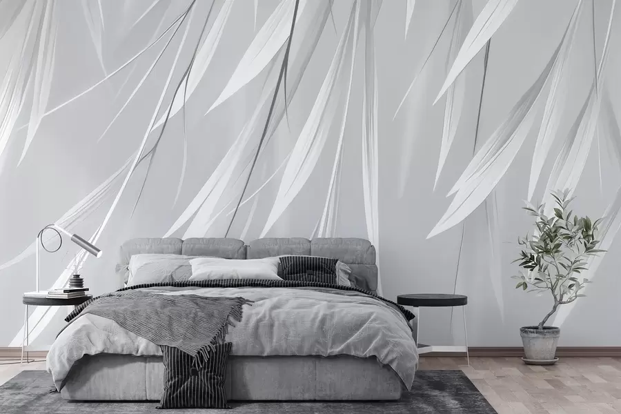 Fototapet Visící tenké listy w04703v3