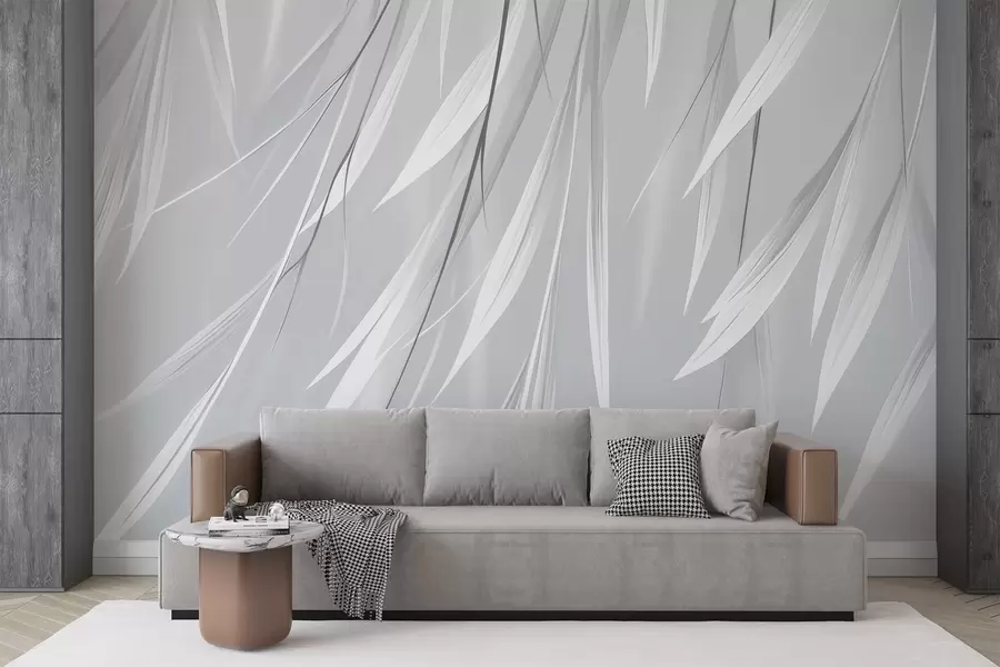 Fototapet Visící tenké listy w04703v3