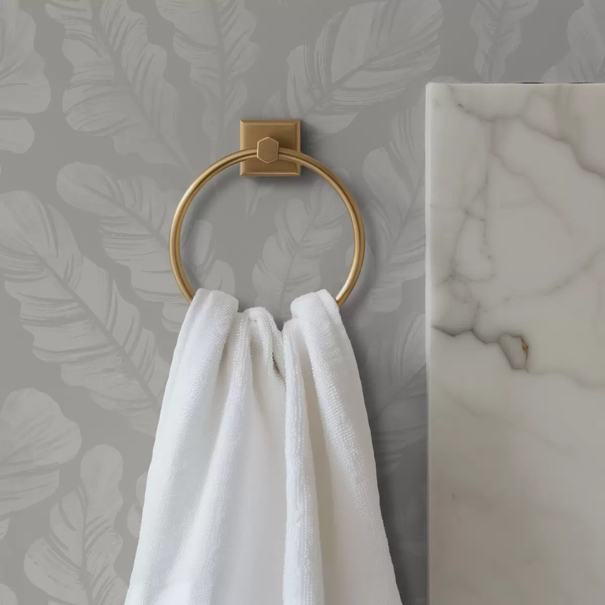 Tapety Velká peříčka v jemných šedých odstínech a00839