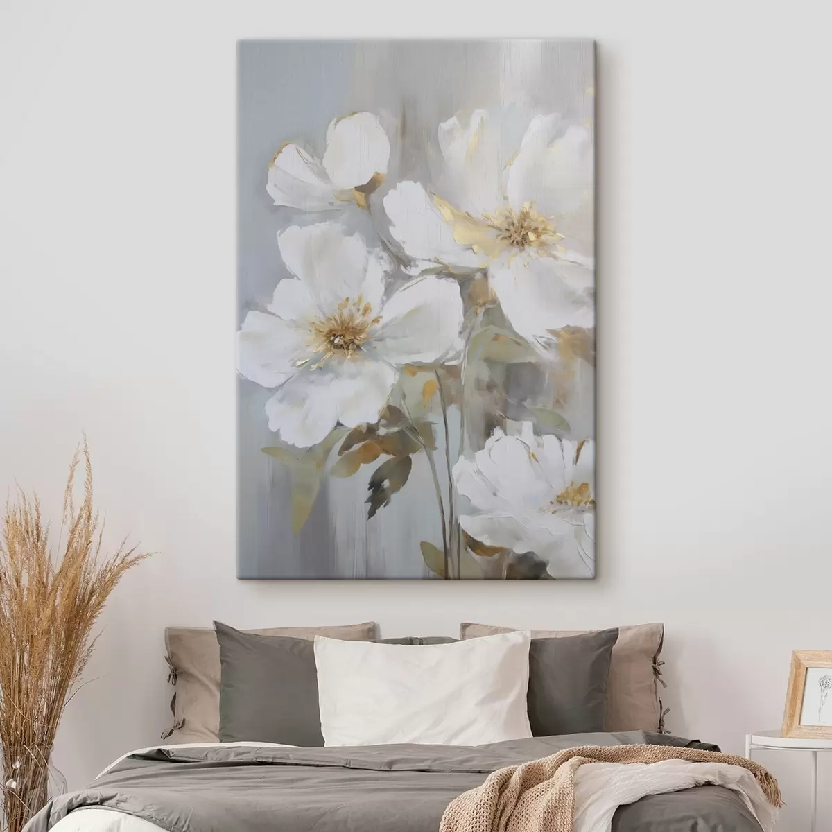 Obraz Abstraktní květiny, imitace malby Č. s46346