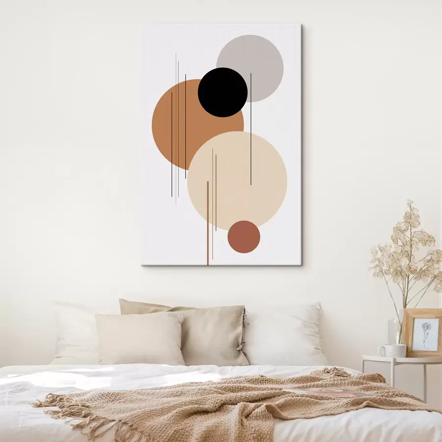 Obraz Abstraktní geometrická kompozice Č. s46351