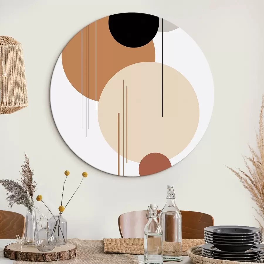 Obraz Abstraktní geometrická kompozice Č. r46351