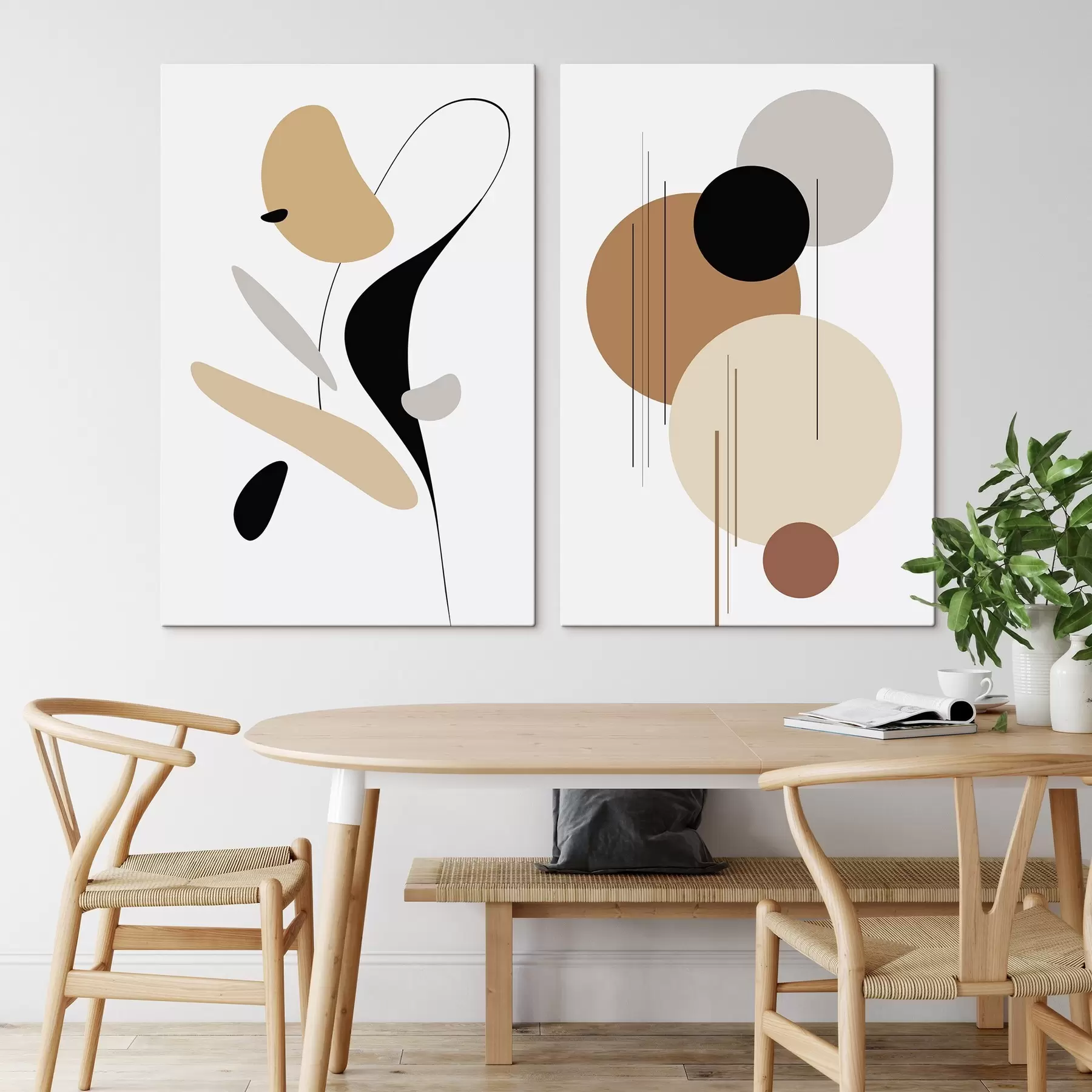 Fototapet Abstraktní geometrická kompozice m00908