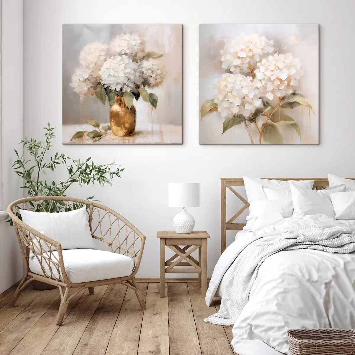 Obraz Jemné hortenzie Č. m00857