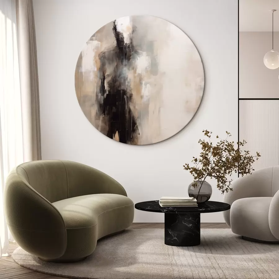 Obraz Abstraktní lidská postava ve stínu Č. r46360