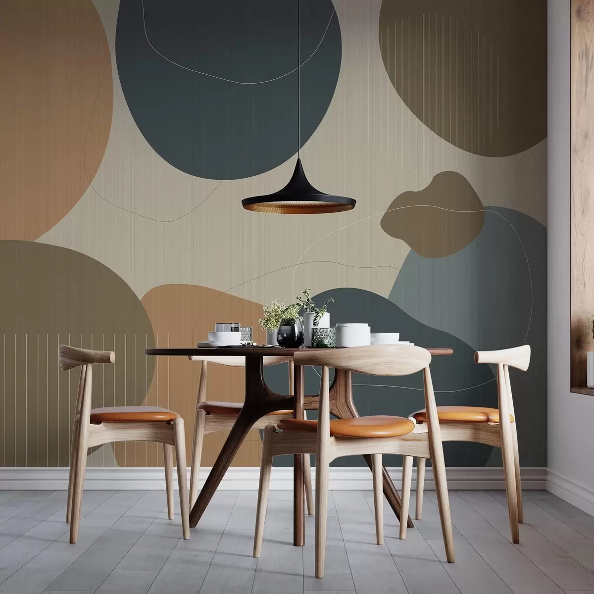 Fototapet Abstraktní kruhy w04759v1