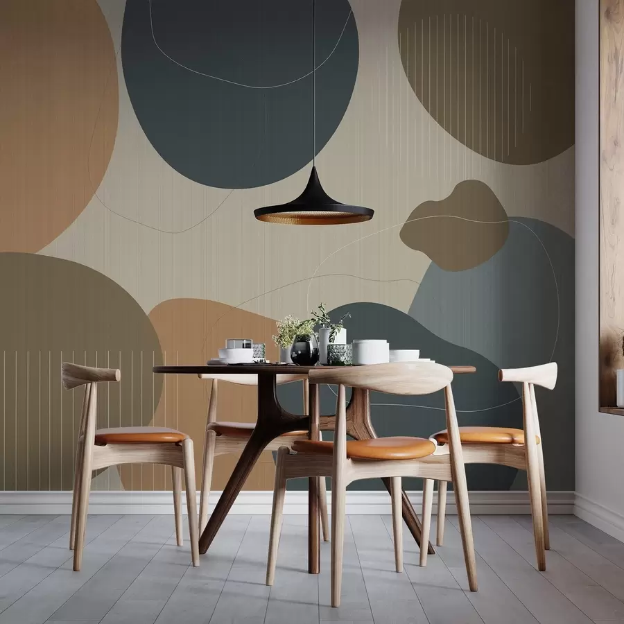 Fototapet Abstraktní kruhy w04759v1