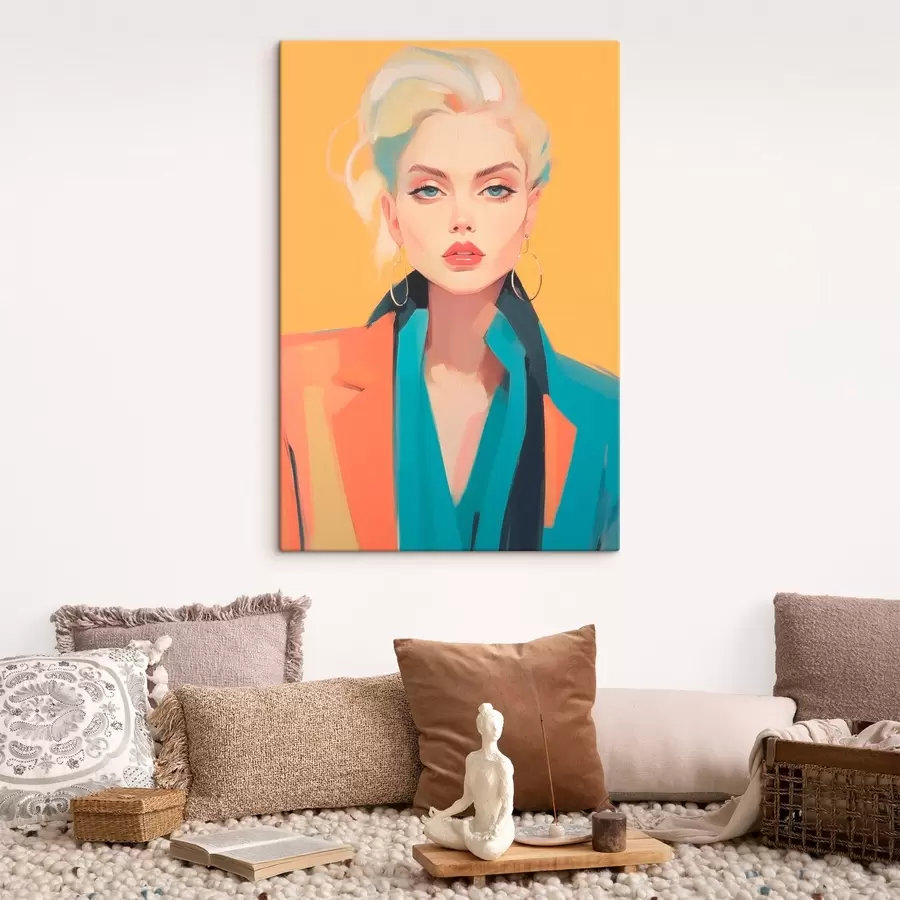 Obraz Dívka v bundě Č. s46422