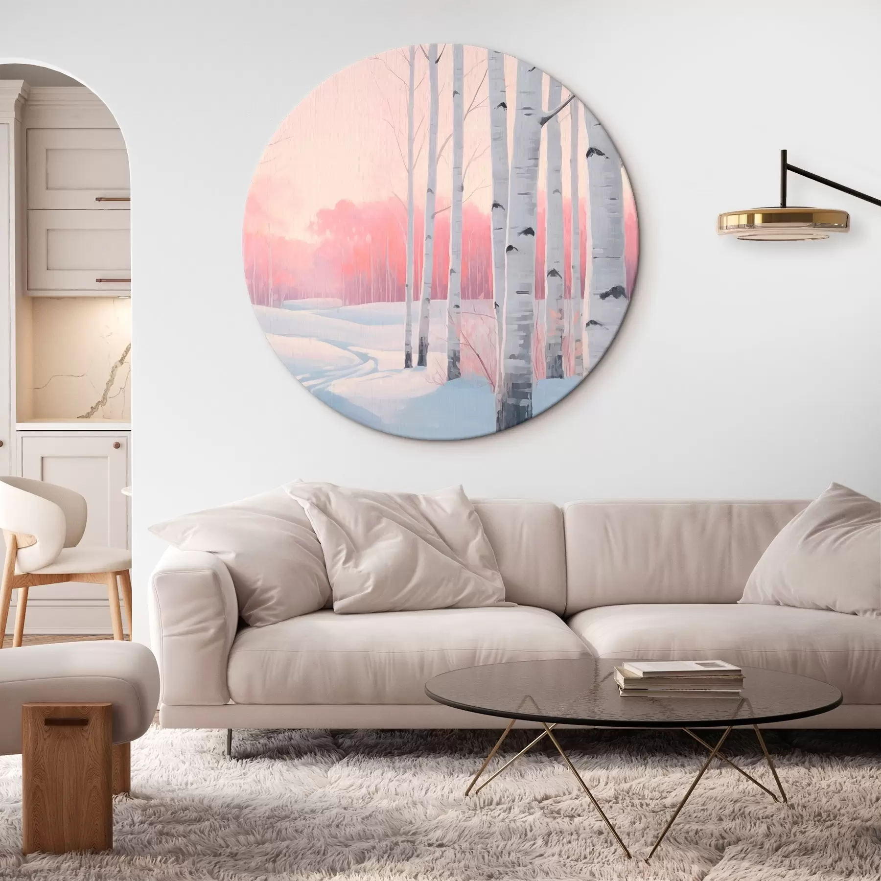 Obraz Březový les Č. r46405