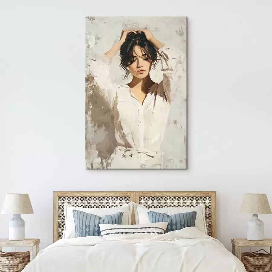 Obraz Žena v bílém Č. s46366