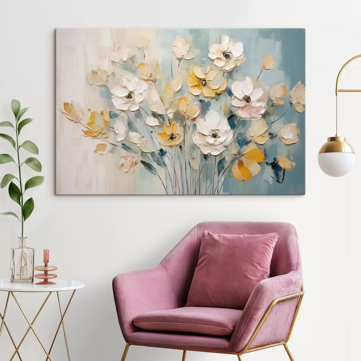 Obraz Květiny v různých barvách Č. s46397