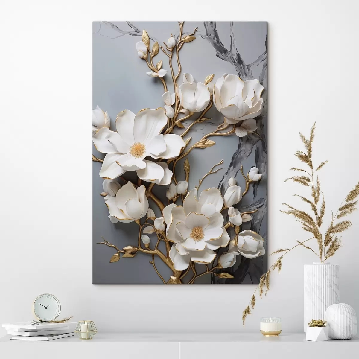 Obraz Abstraktní květiny Č. s46401