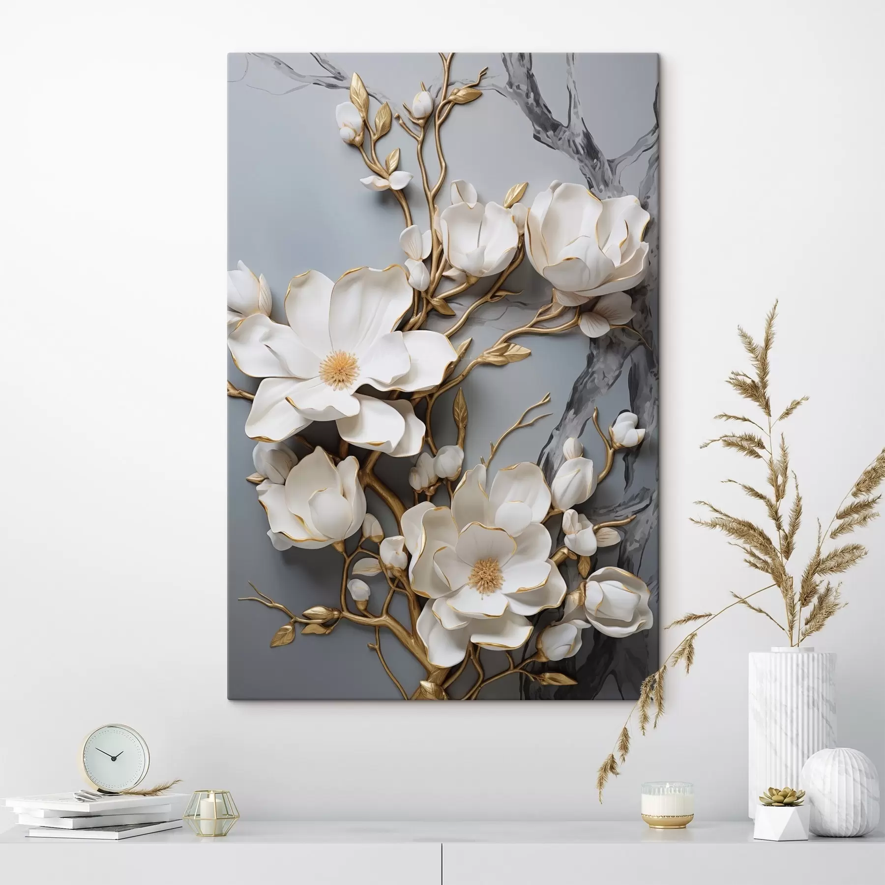 Obraz Abstraktní květiny Č. s46401