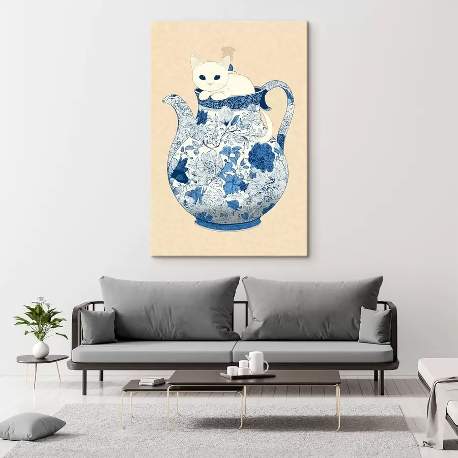 Obraz Kočka v džbánu Č. s46432