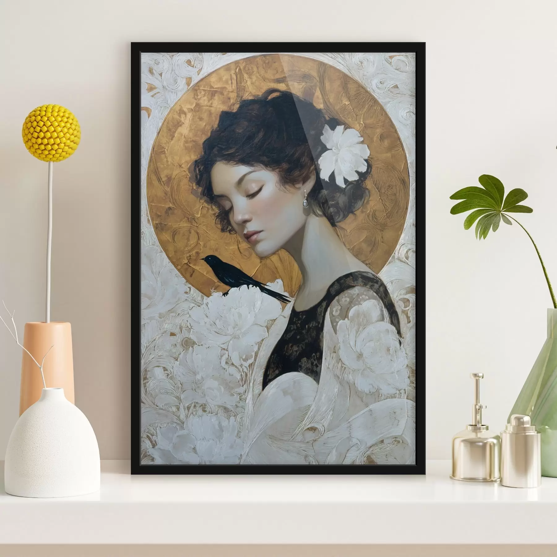 Fototapet Dívka a kruh f46364