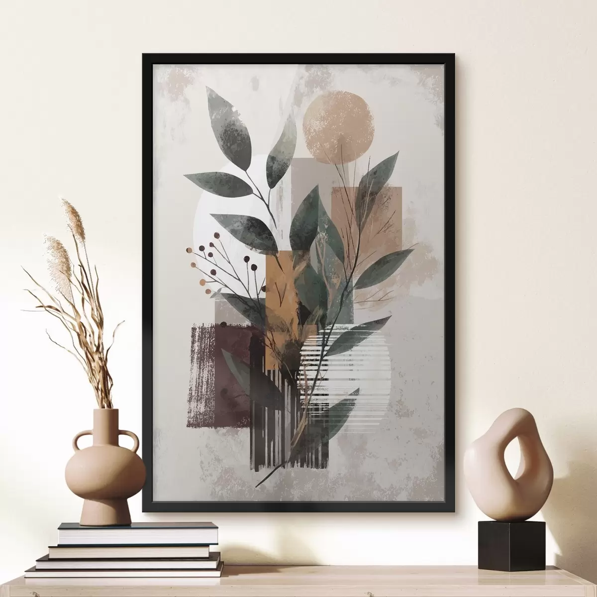 Poster Abstrakce listu f46393