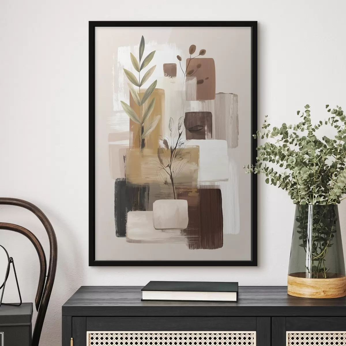 Poster Abstrakce listu f46394