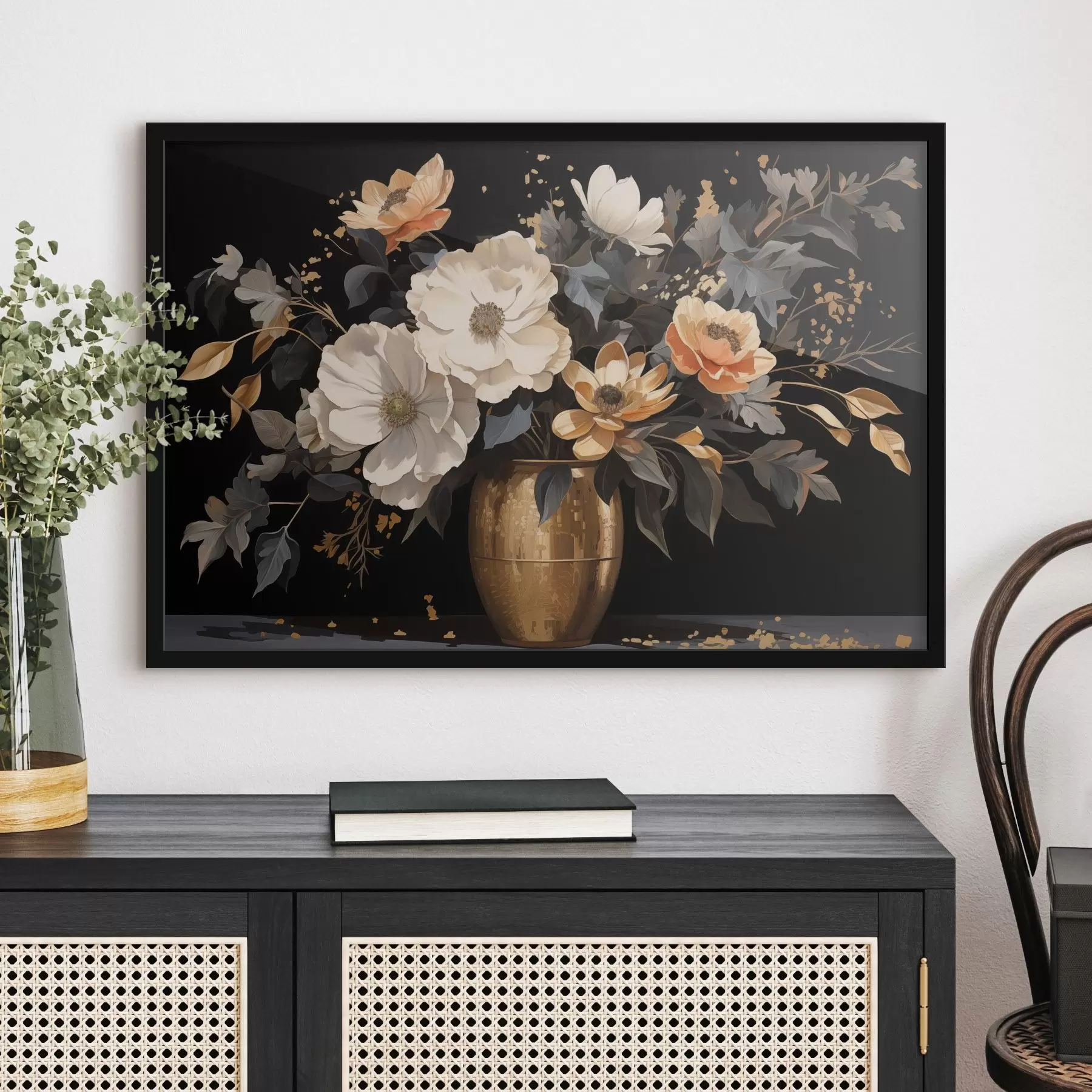 Fototapet Kytice ve váze f46402