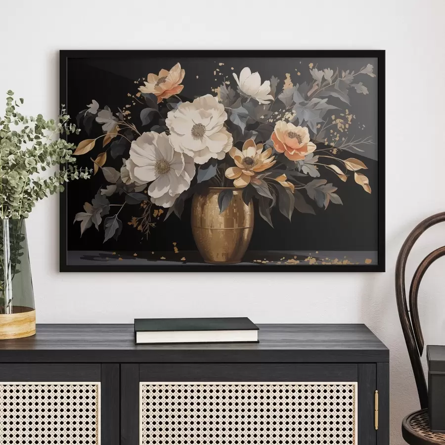 Fototapet Kytice ve váze f46402