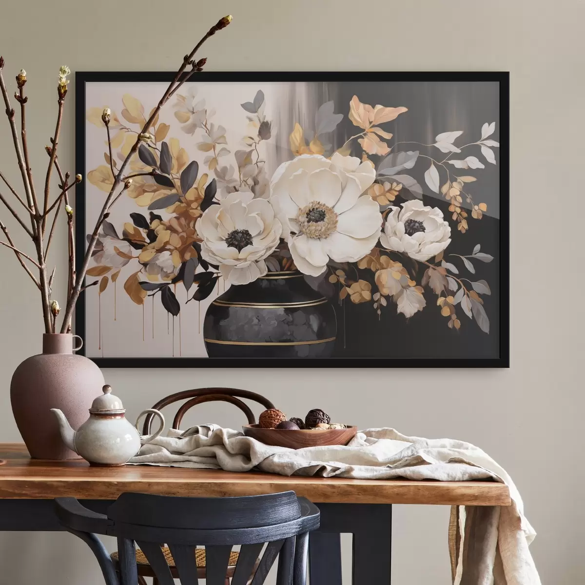 Poster Kytice ve váze f46403