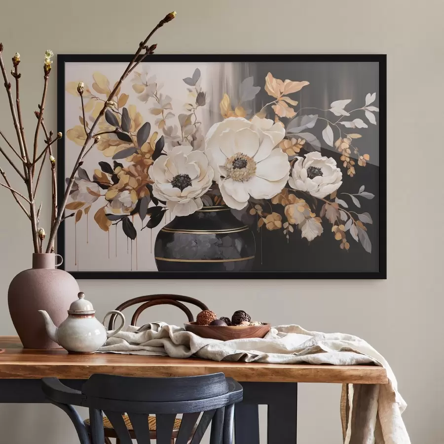 Fototapet Kytice ve váze f46403