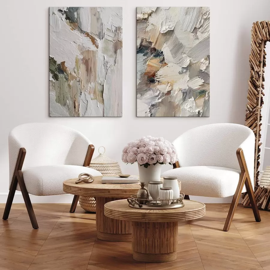 Obraz Abstraktní impasto textura Č. m00916