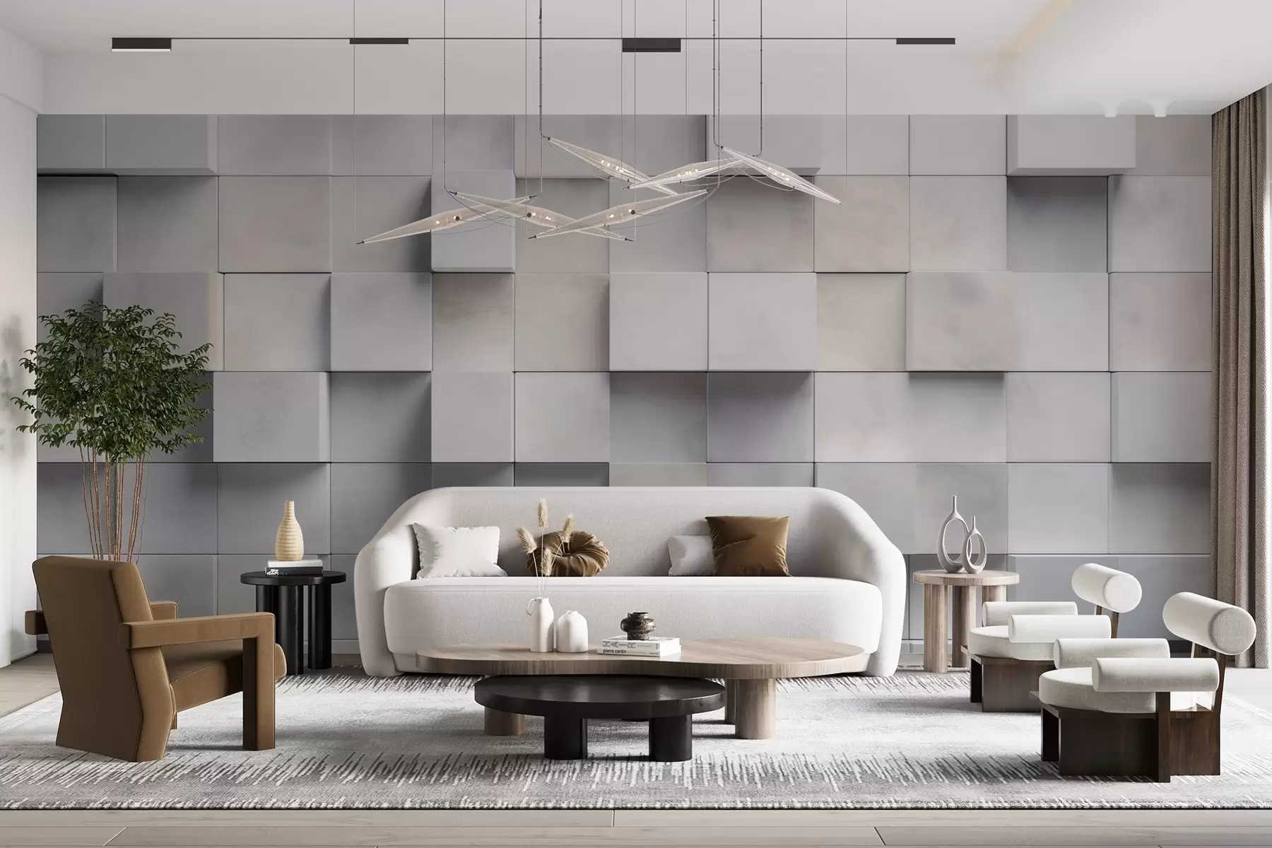 Fototapet Čtvercové bloky w04806